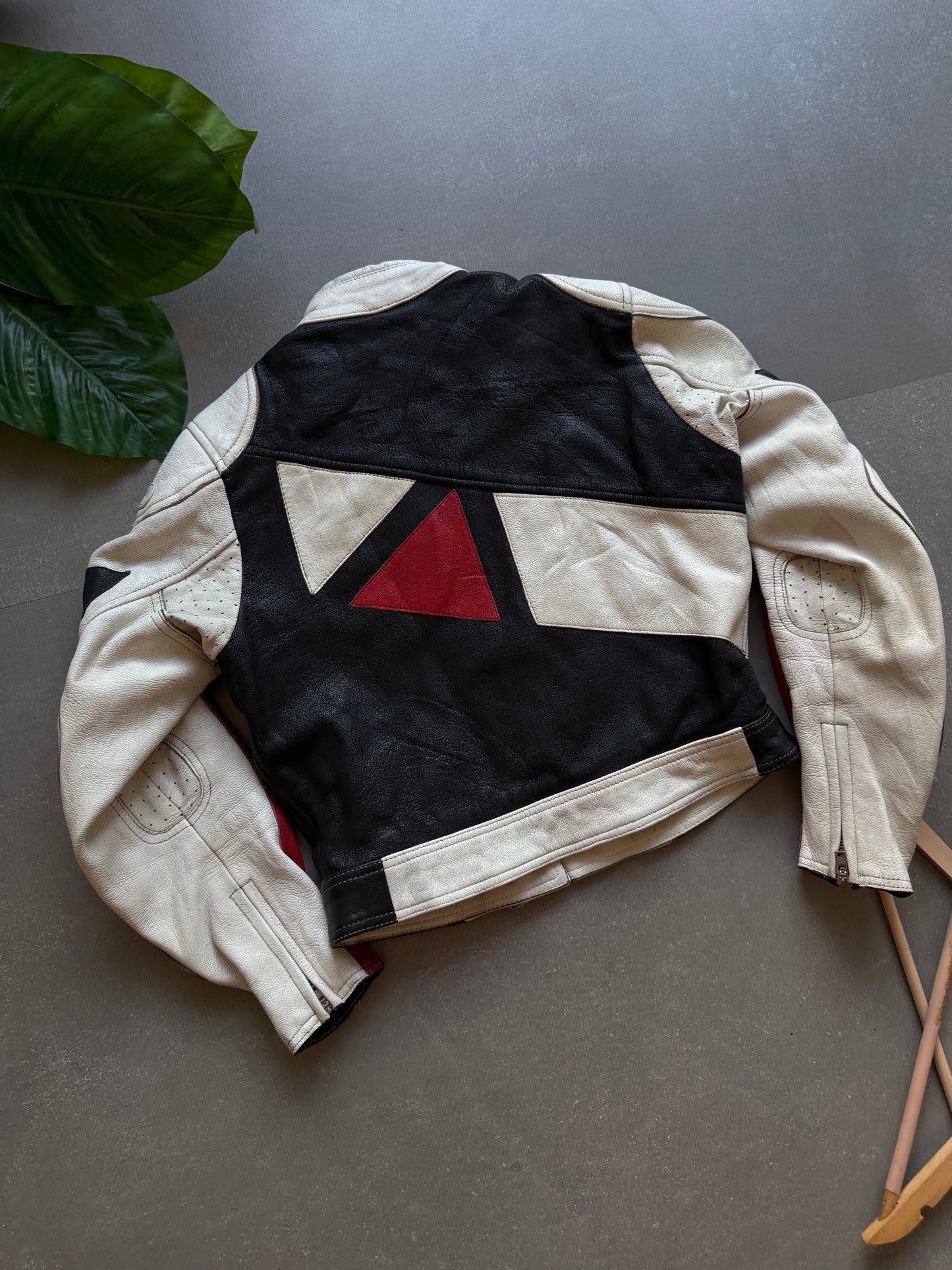 VINTAGE HEIN GERICKE LEATHER BIKER JACKET