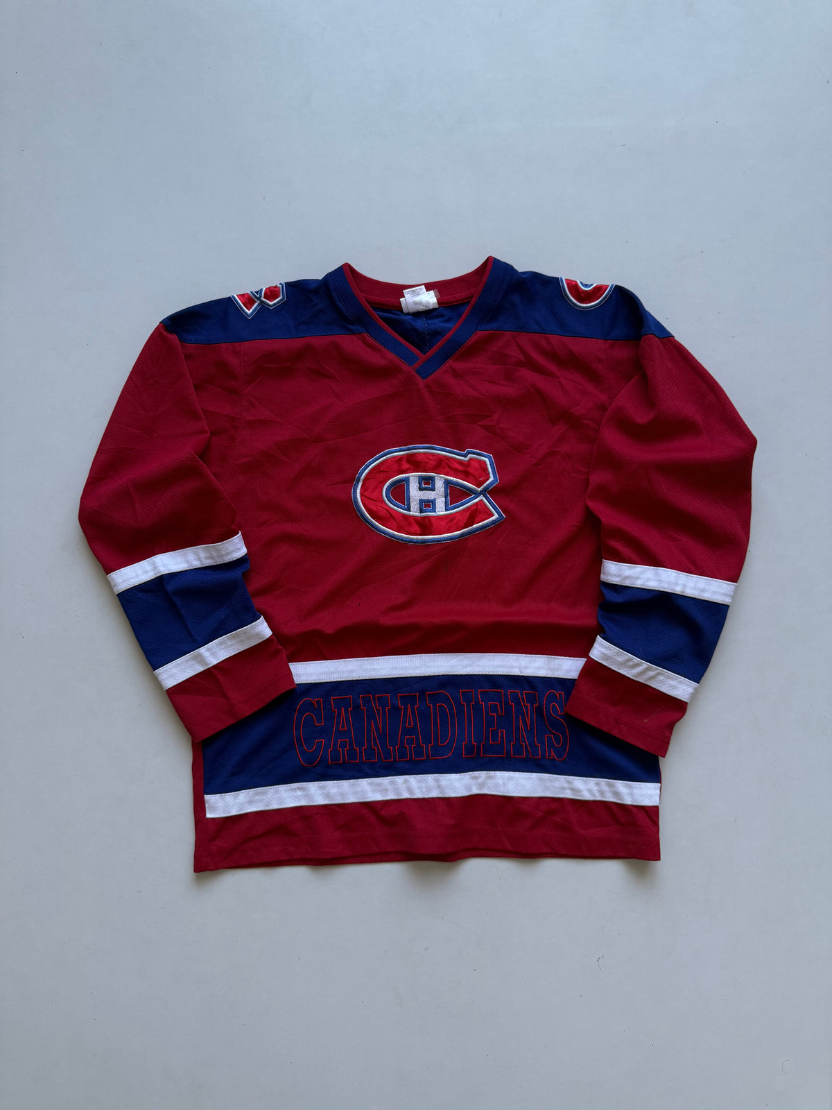 VINTAGE NHL CANADIENS HOCKEY JERSEY