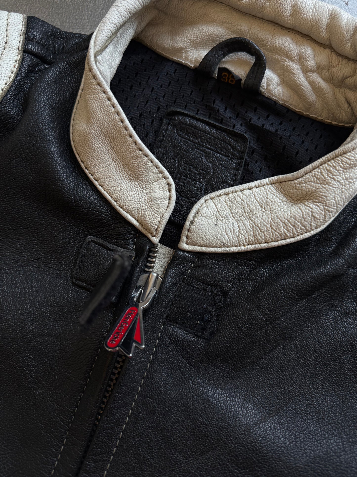 VINTAGE HEIN GERICKE LEATHER BIKER JACKET