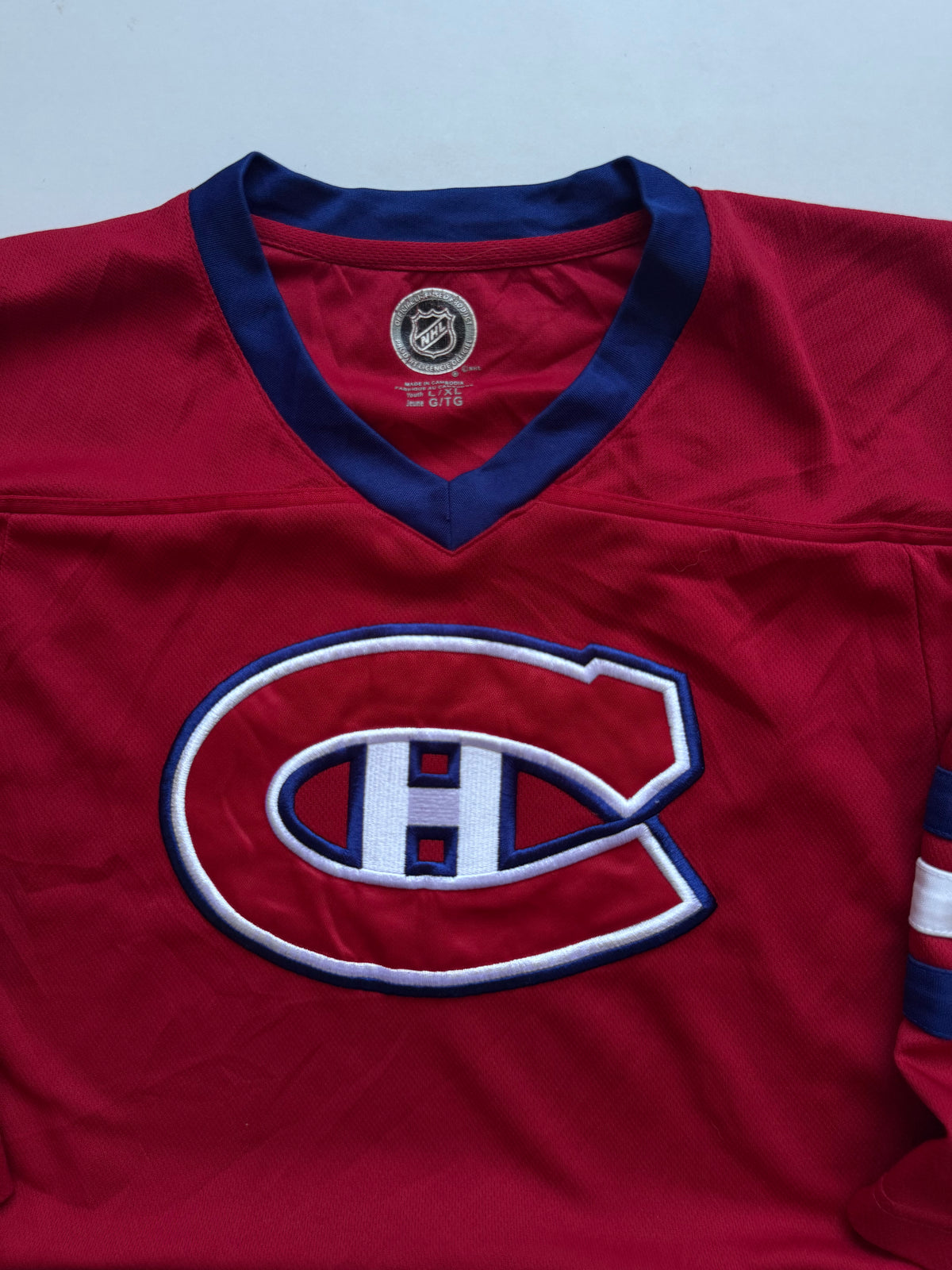 VINTAGE RBK NHL MONTREAL CANADIENS HOCKEY JERSEY