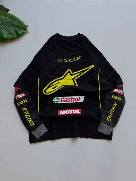 ELLC STUDIO RACING INSPIRED DOCTOR SLEEVES TEE