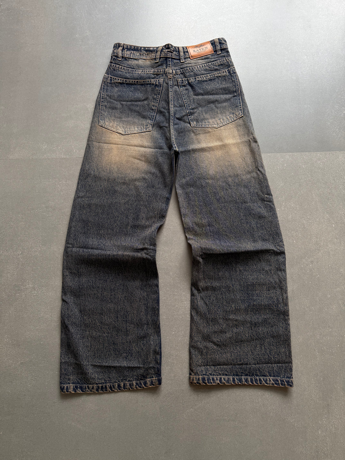 VINTAGE WASHED BAGGY DENIM