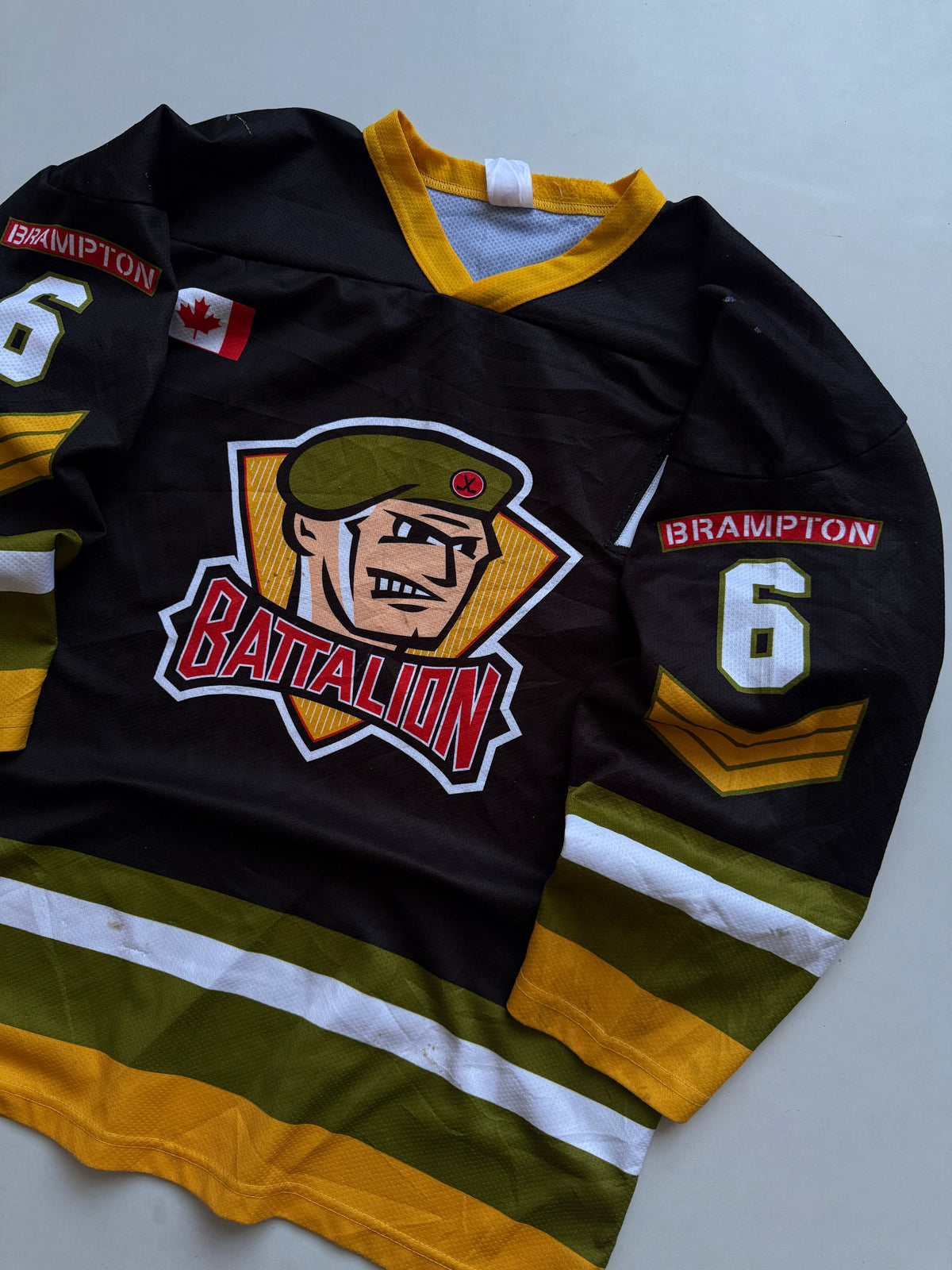 VINTAGE BATTALION HOCKEY JERSEY