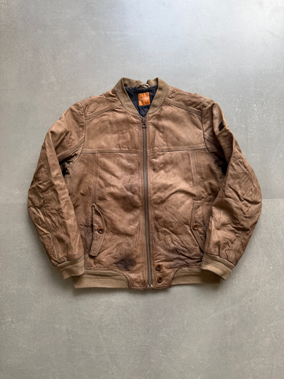 VINTAGE BOS LEATHER JACKET