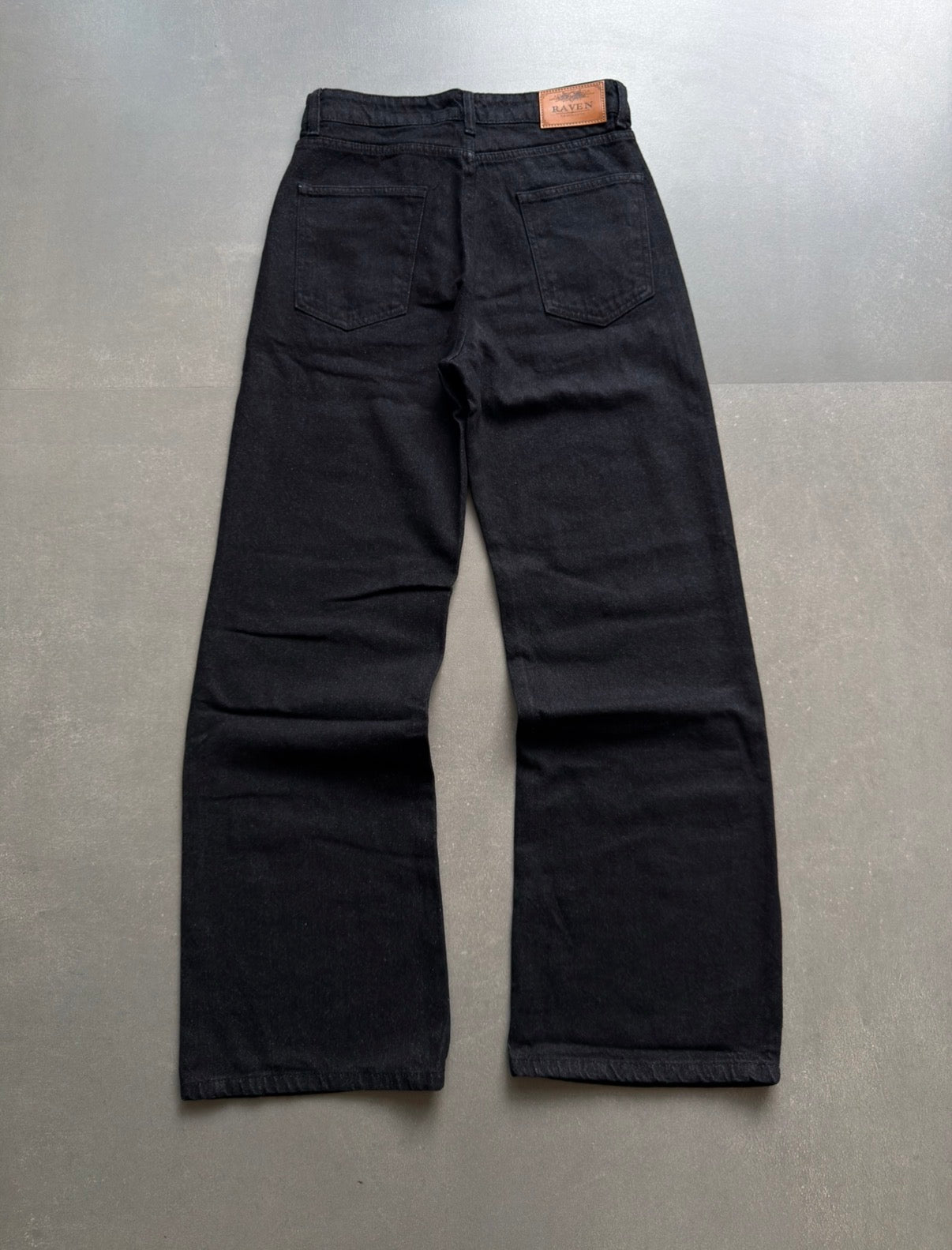 JET BLACK RAW DENIM