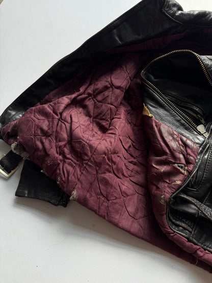 VINTAGE RACING LEATHER JACKET
