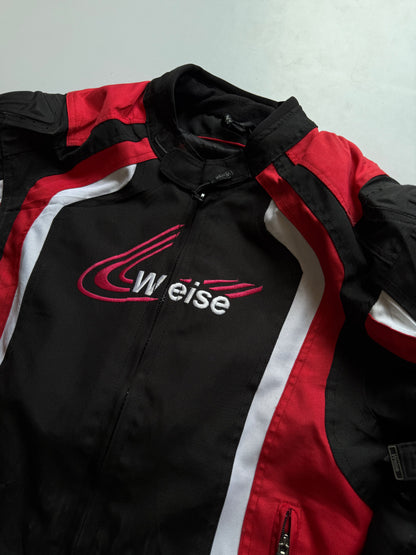 VINTAGE WEISE RACING JACKET 
(Rare find) (safety pads)
