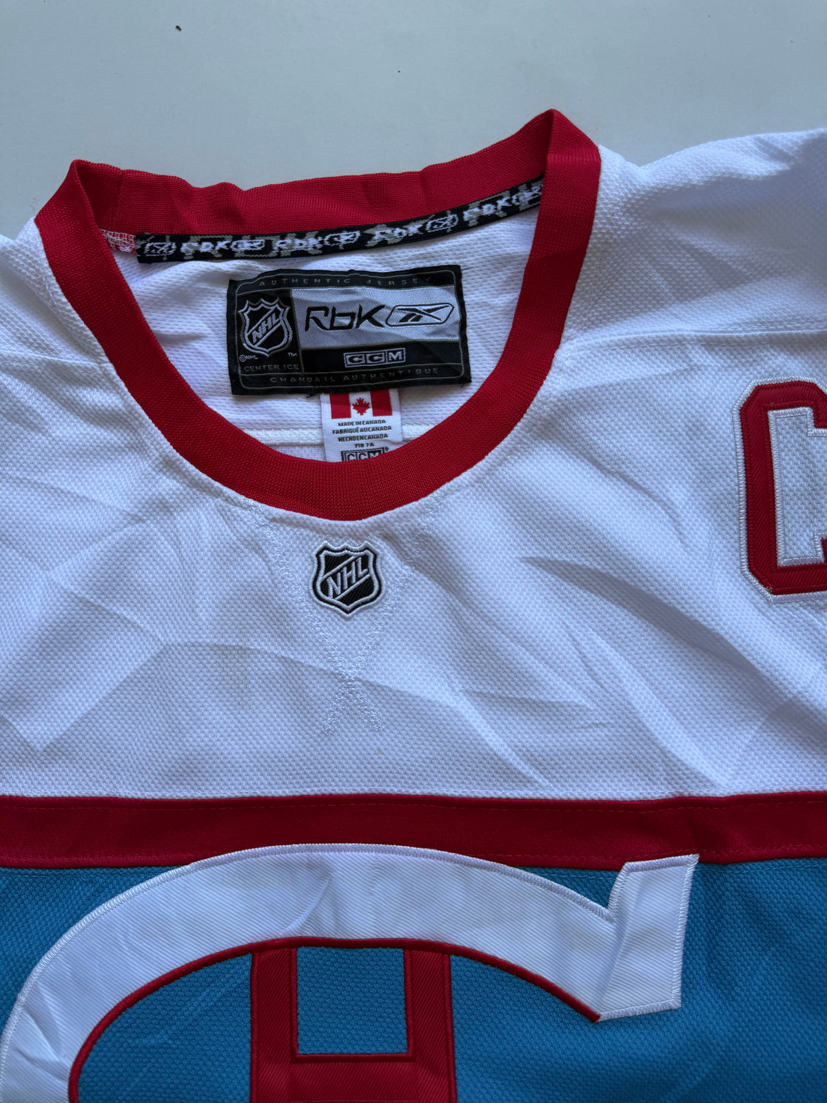 VINTAGE RBK CCM NHL CANADINES HOCKEY JERSEY