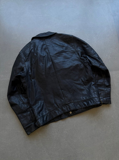 VINTAGE HEAVYWEIGHT LEATHER JACKET