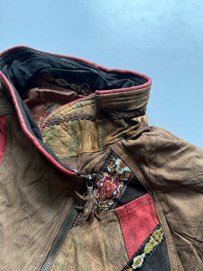 VINTAGE PELLE CUIR SUEDE JACKET