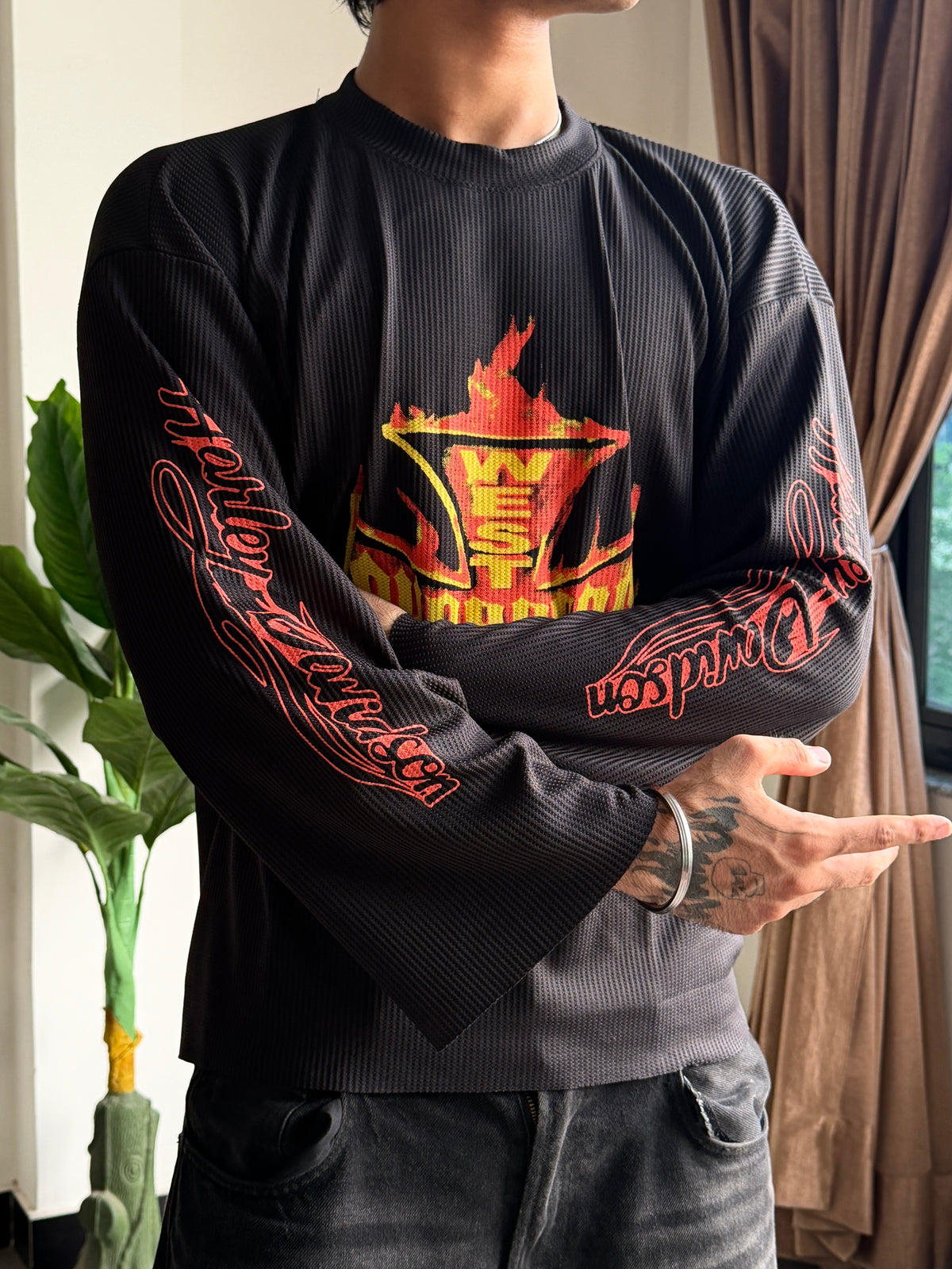 CHOPPERS WAFFLE TEE