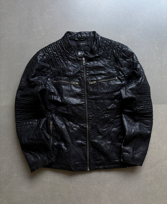 VINTAGE SMOG LEATHER JACKET