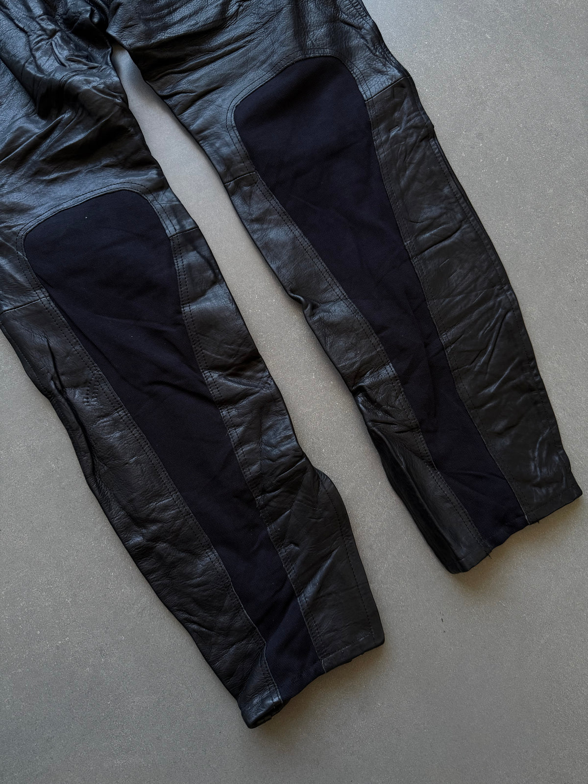 LEATHER RACING PANT