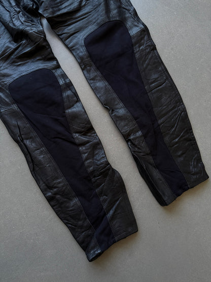 LEATHER RACING PANT