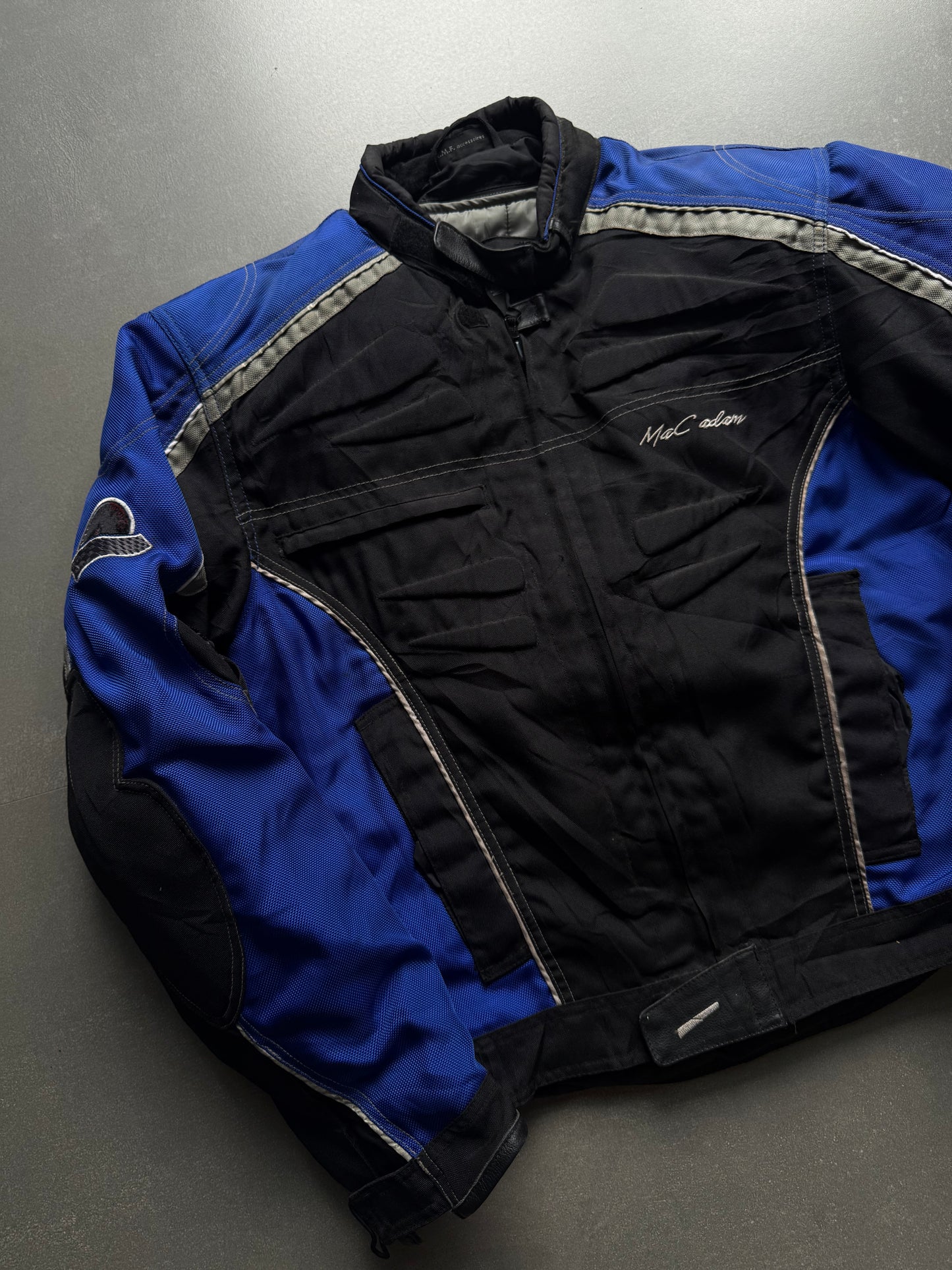VINTAGE MAC ADAM RACING JACKET (safety pads)