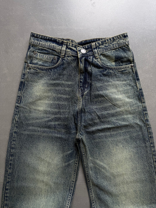 VINTAGE WASHED BAGGY DENIM