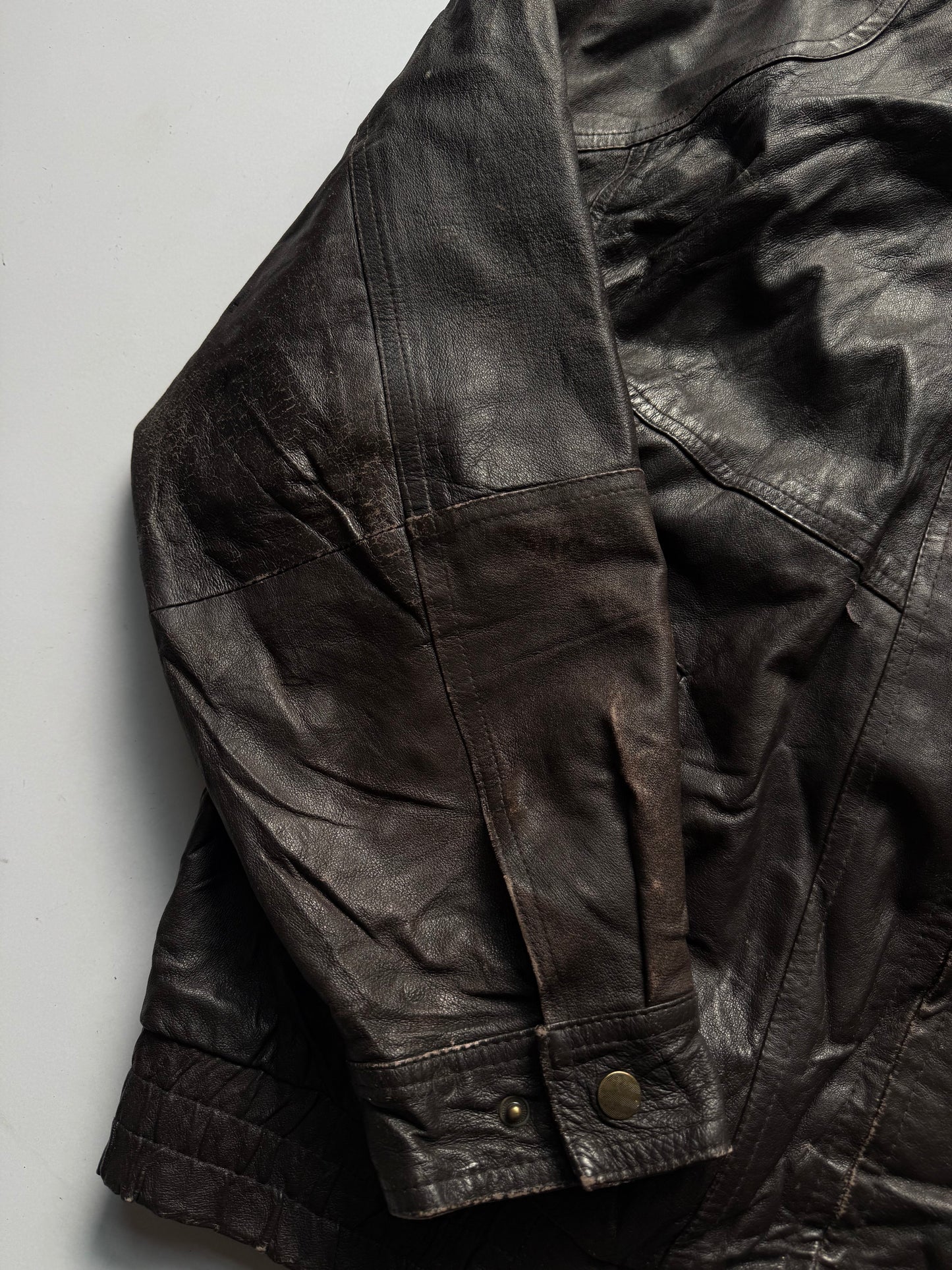 VINTAGE TOWN CRAFT LEATHER JACKET