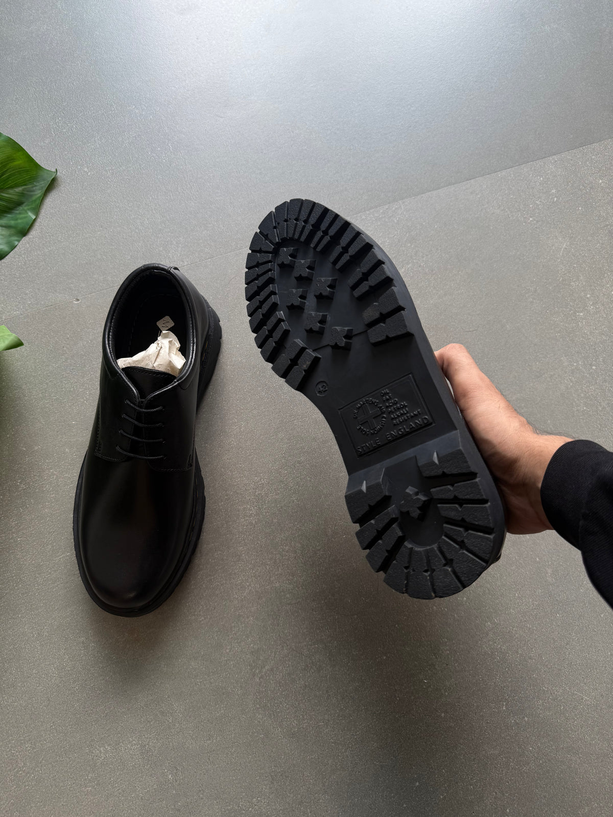 DERBY SHOES (OG LEATHER)