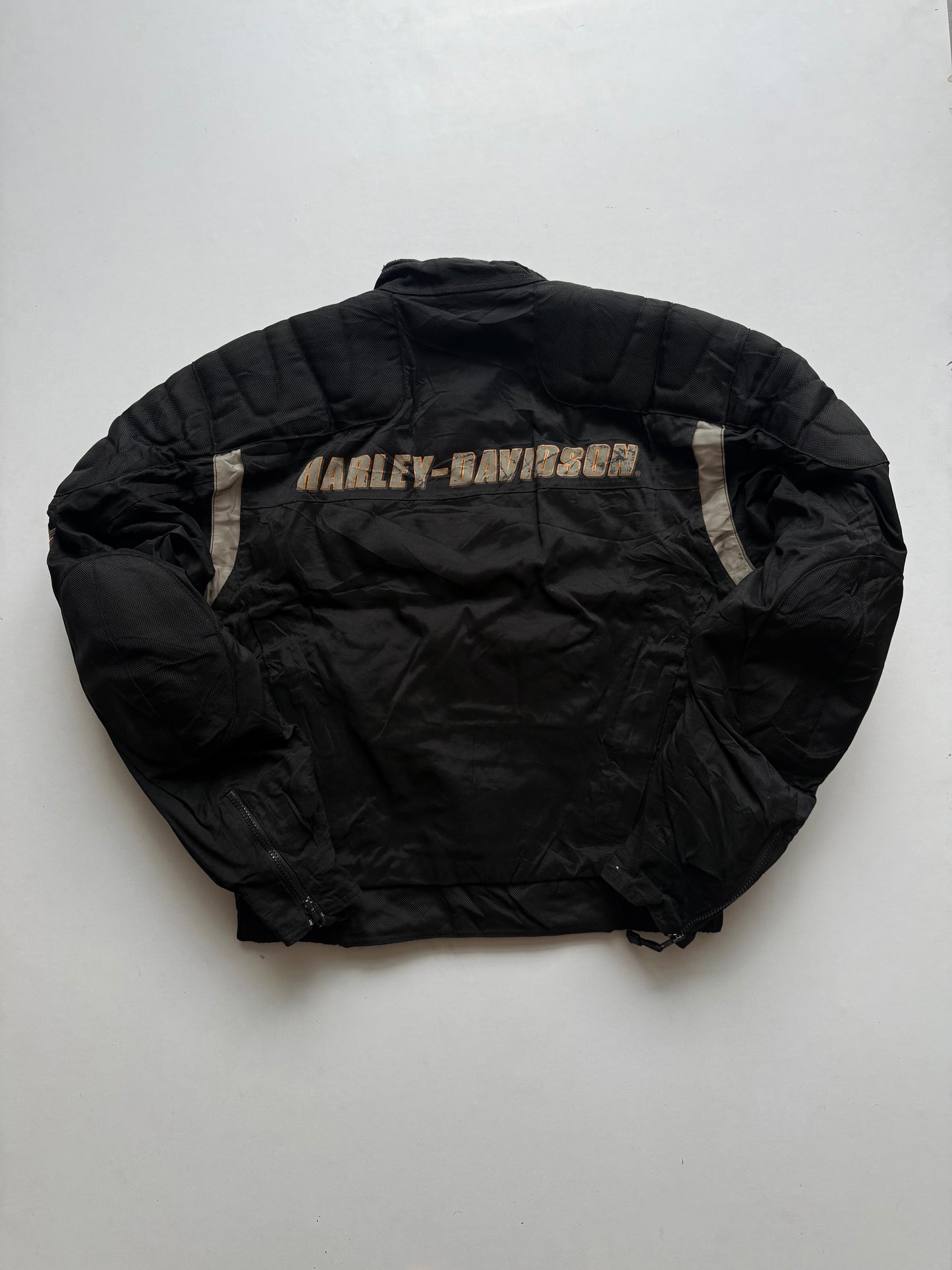 VINTAGE RARE 90’s HARLEY DAVIDSON RACING JACKET 
(Rare find)