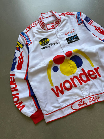 VINTAGE WONDER BREAD BOMBER RACING JACKET