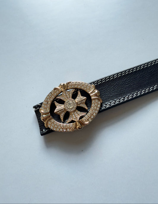 RARE CHROME HEA*TS BELT