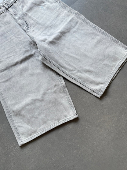 WASHED GREY JORTS