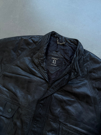 VINTAGE ST MICHAEL LEATHER JACKET