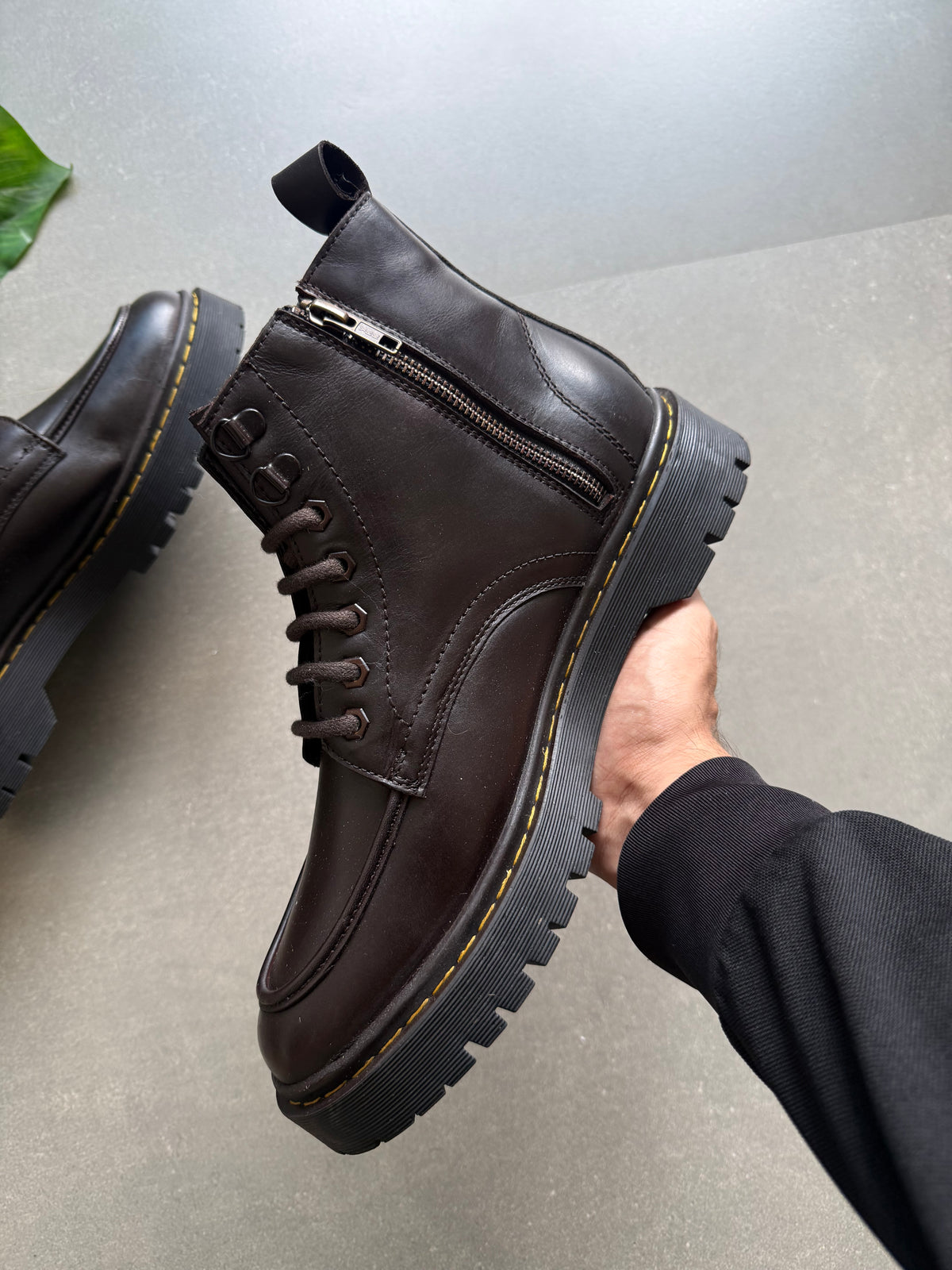 BRITISH PETRON STYLE BOOTS (OG LEATHER)