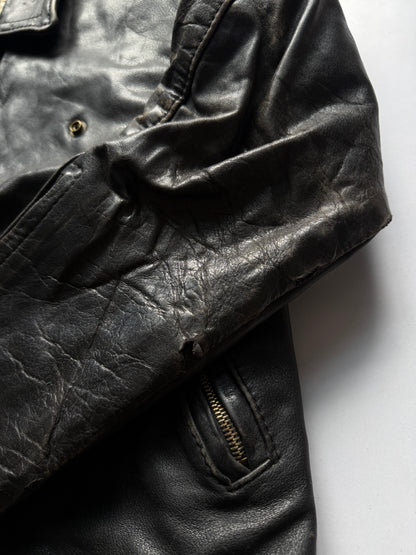 VINTAGE RACING LEATHER JACKET
