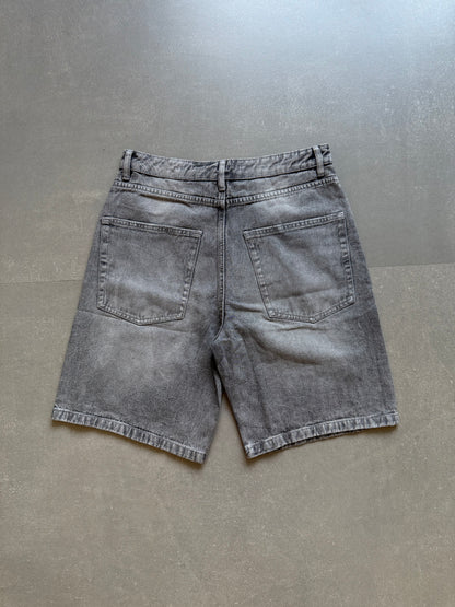 WASHED GREY SHORTS