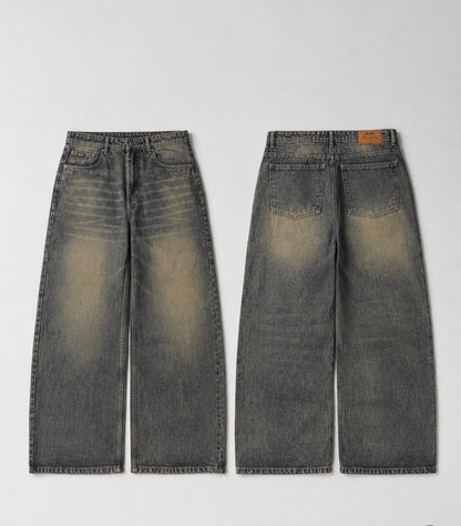 VINTAGE WASHED BAGGY DENIM