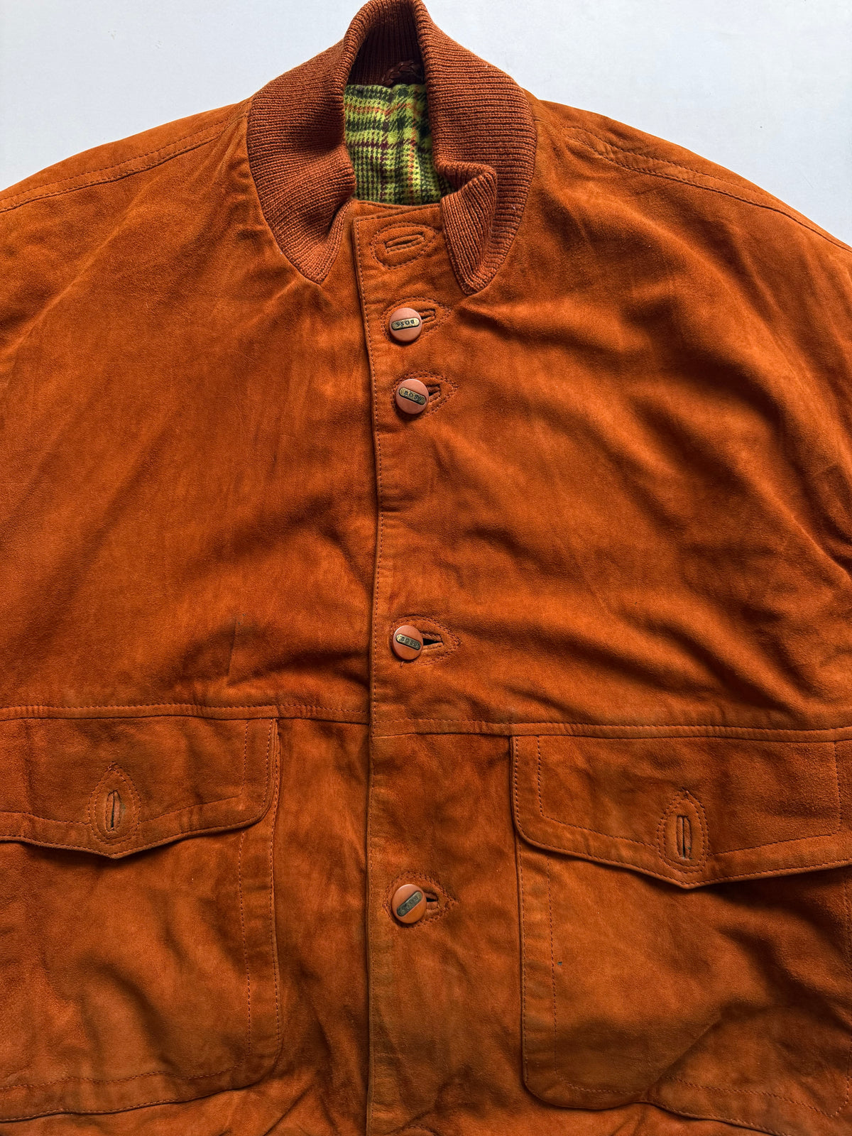 VINTAGE HBOSS SUEDE JACKET
