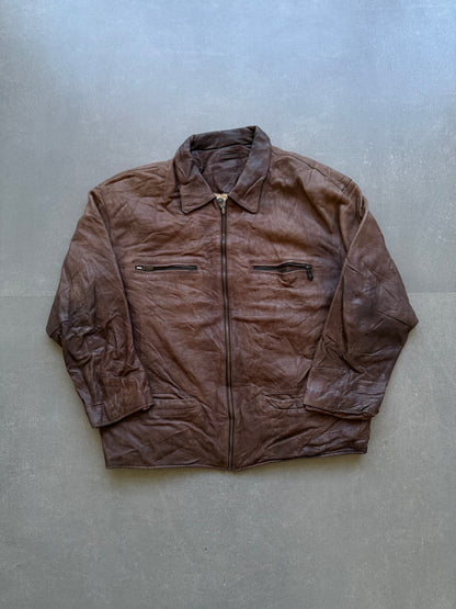 VINTAGE TRAPPER GENIUNE LEATHER JACKET