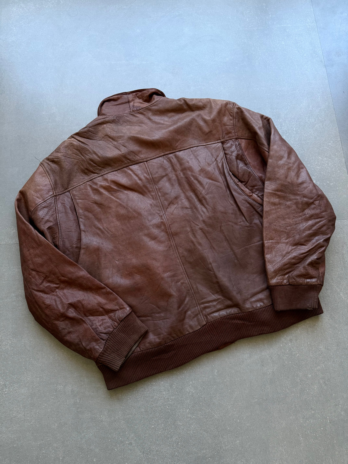 VINTAGE ADVENTURE BOUND LEATHER JACKET