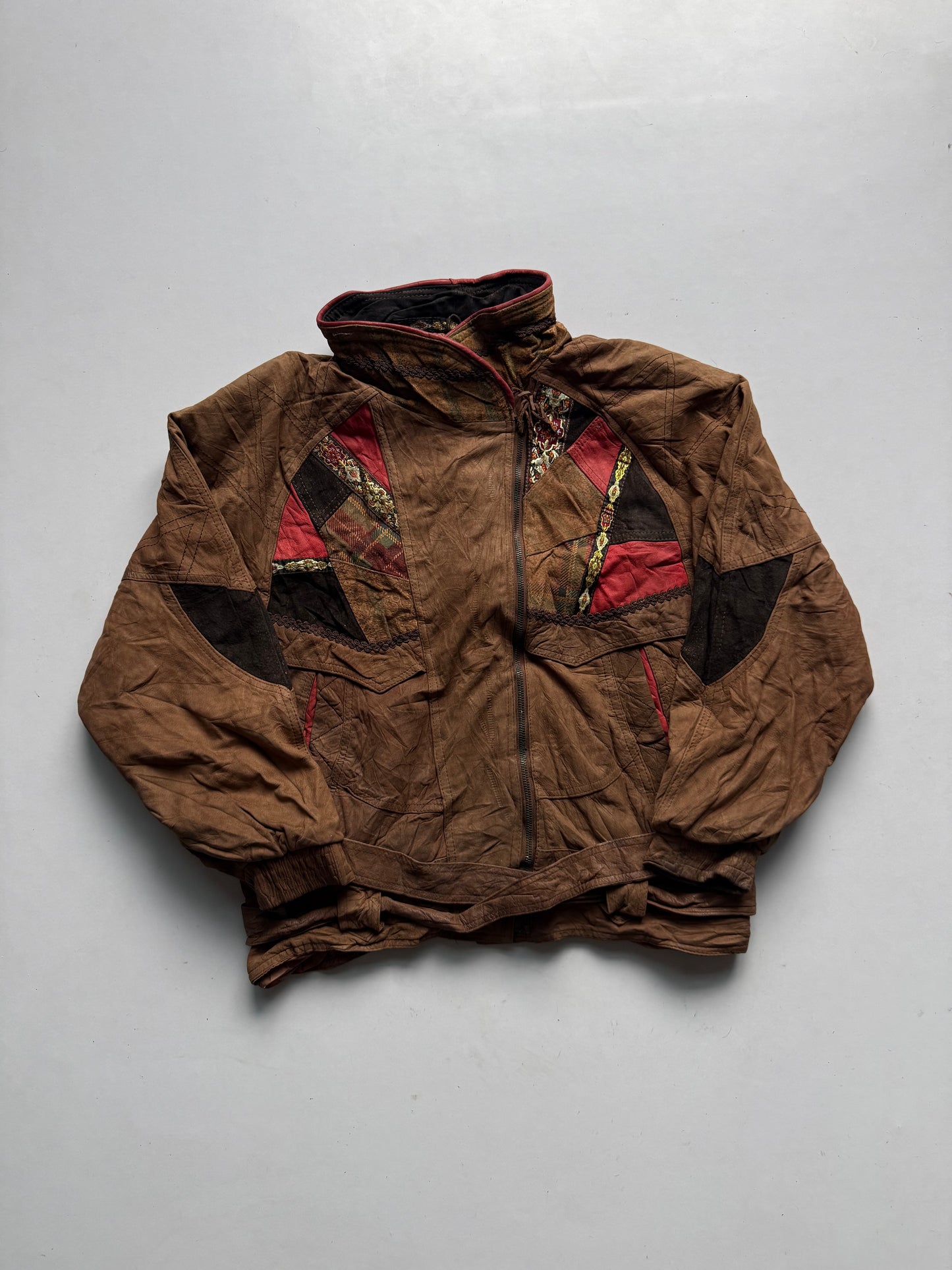 VINTAGE PELLE CUIR SUEDE JACKET