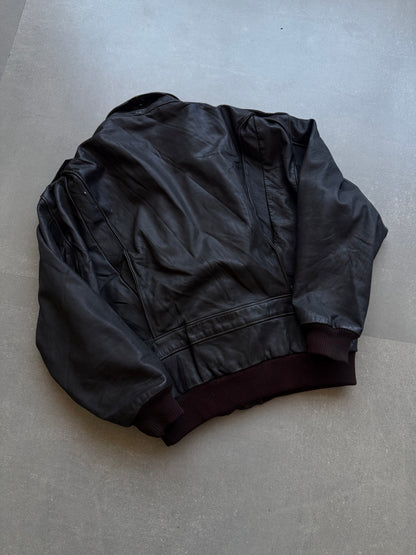 VINTAGE CUIR & CIE GENIUNE LEATHER JACKET