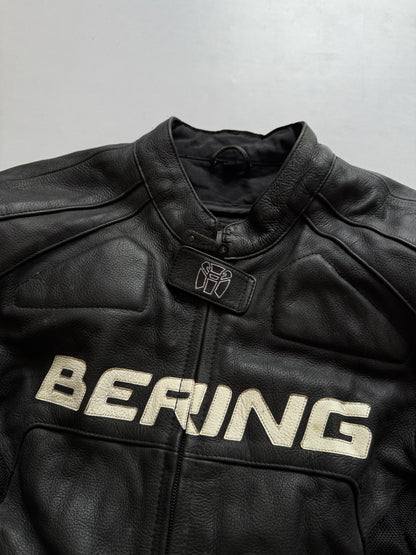 VINTAGE BERING LEATHER RACING JACKET (safety pads)