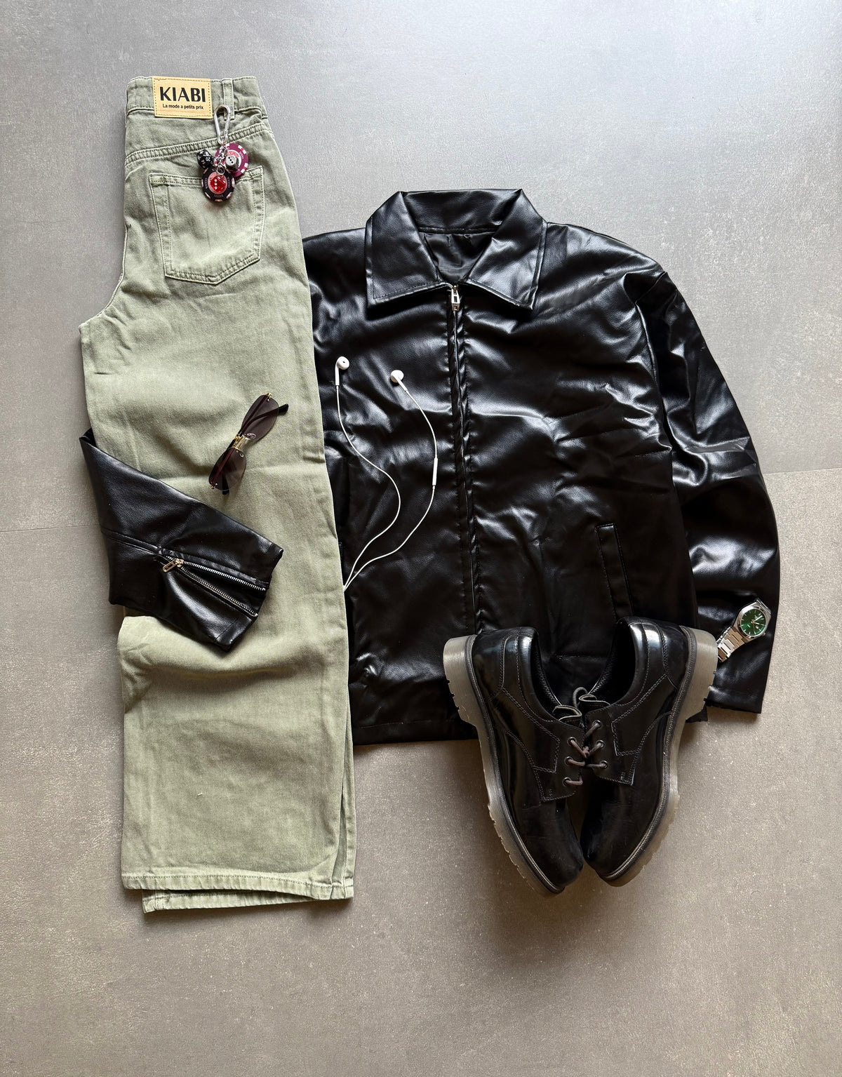 LEATHER JACKET ( PU LEATHER)