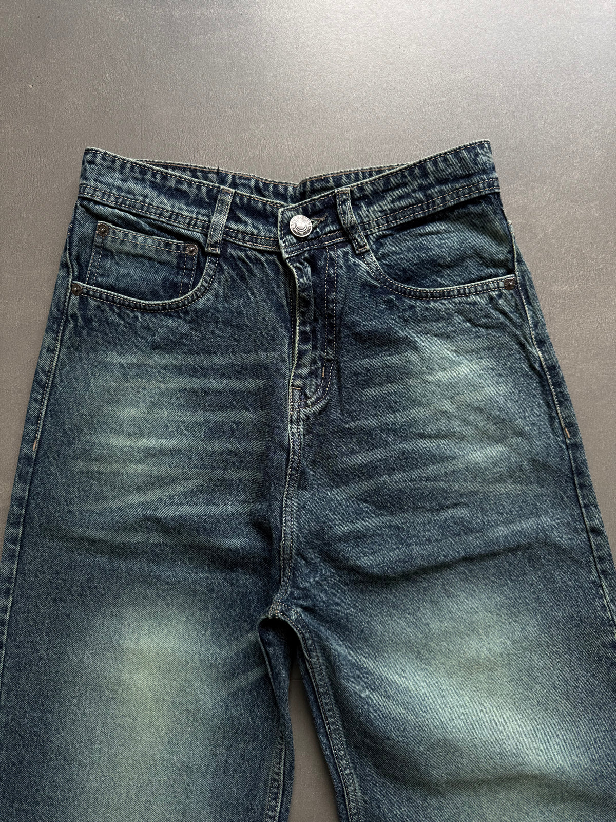 VINTAGE WASHED BAGGY DENIM
