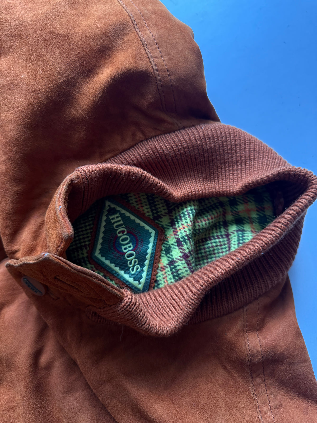 VINTAGE HBOSS SUEDE JACKET