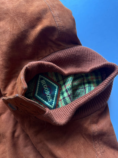 VINTAGE HBOSS SUEDE JACKET