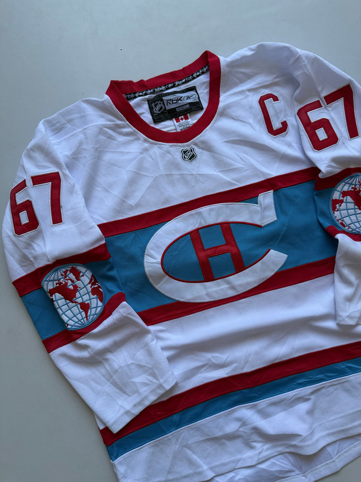 VINTAGE RBK CCM NHL CANADINES HOCKEY JERSEY