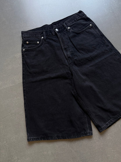 WASHED CHARCOAL JORTS