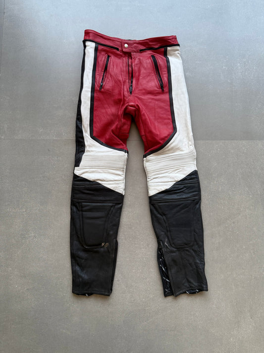 VINTAGE W.KRAWEHL LEATHER PANT