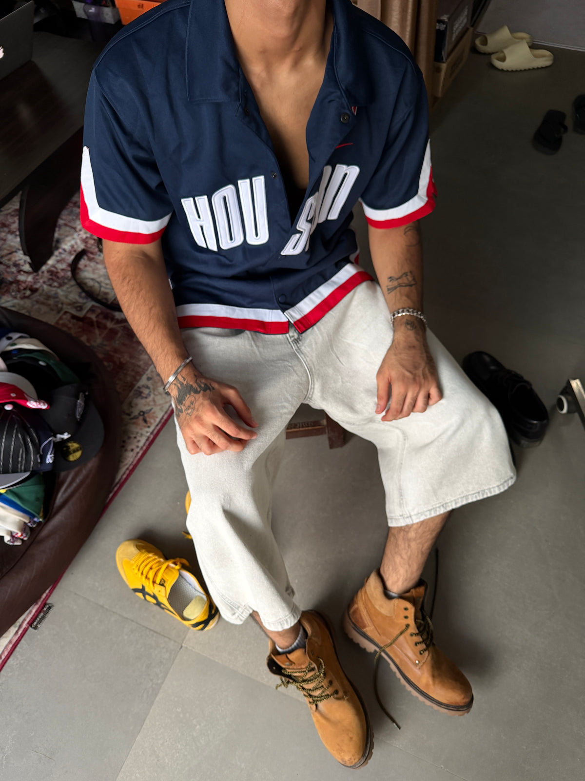 WASHED GREY JORTS