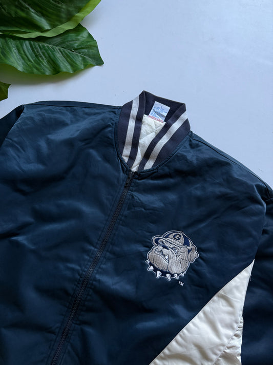 VINTAGE US COLLEGE HOYAS GEORGETOWN JACKET 
(Looks good)