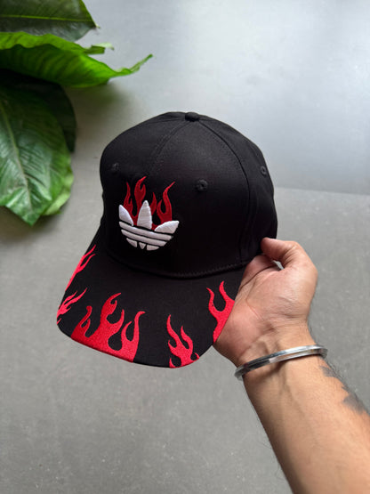 AD FLAMES FITTED CAP