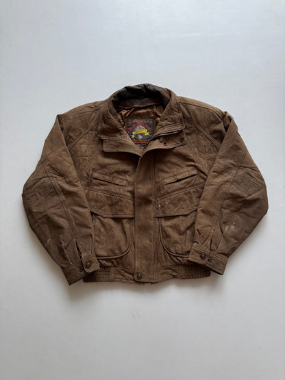 VINTAGE ADVENTURE BOUND ORIGINALS SUEDE LEATHER JACKET