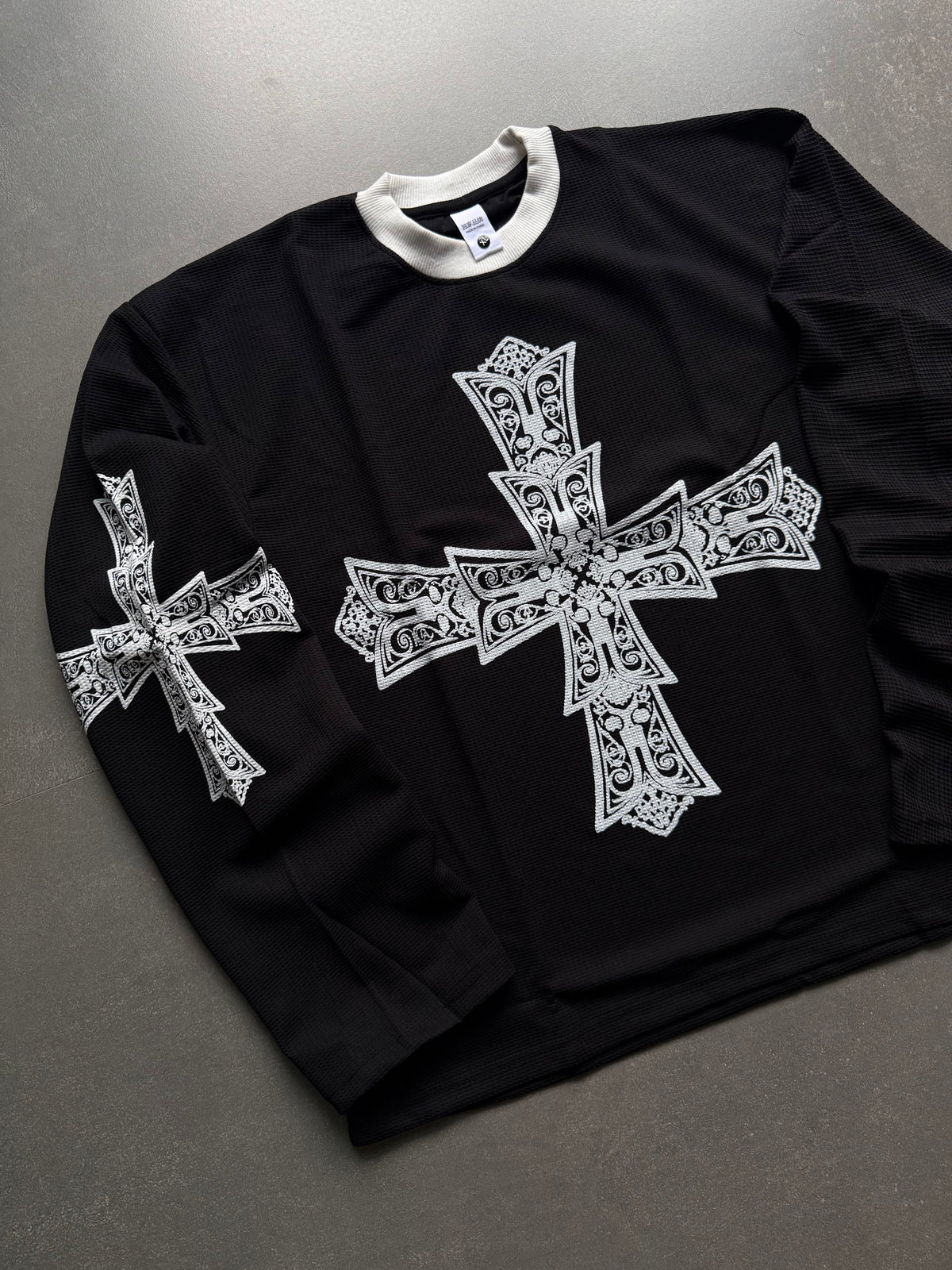 GRAPHIC WAFFLE TEE