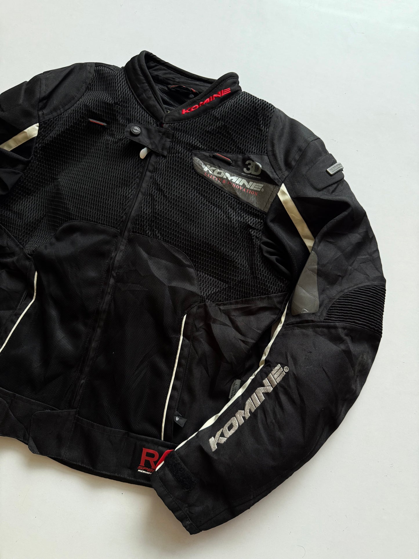 VINTAGE KOMINE RACING JACKET (safety pads)